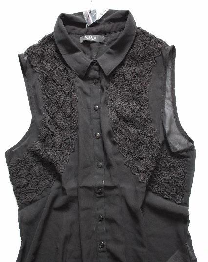 Prekrásna blúzka s čipkou, l