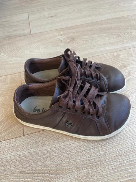 Be lenka elite dark brown barefoot topánky, be lenka,37
