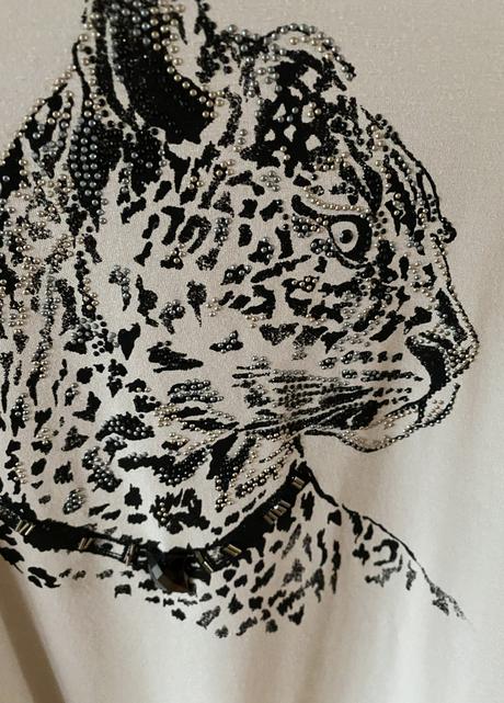 Tričko s aplikáciou a kamienkami gerry weber v. xl, gerry weber,xl