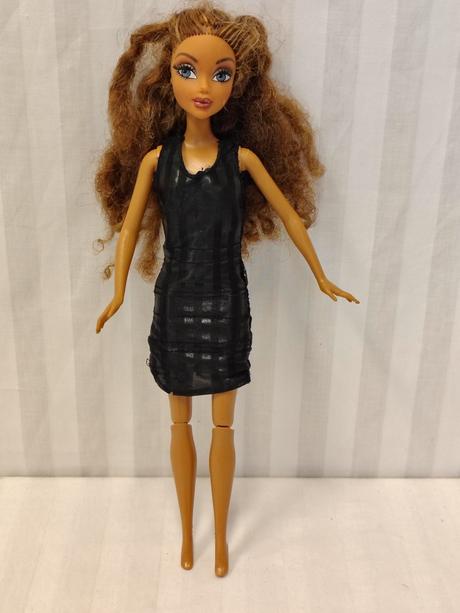 Retro bábika madison reálne riasy my scene mattel, 