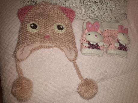 Mačičková čiapočka m&s, marks & spencer,104