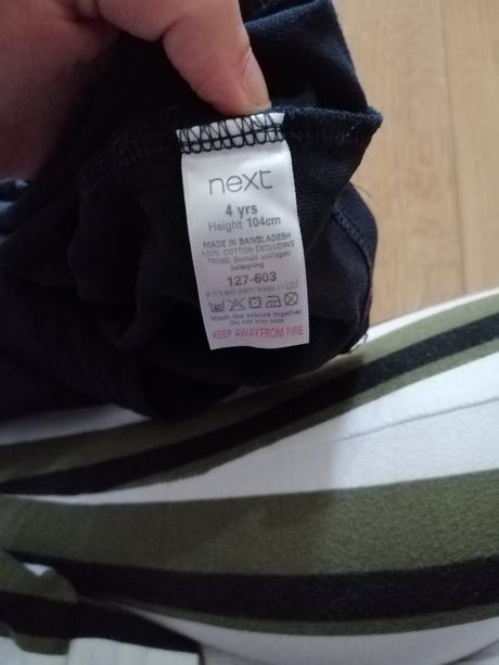 Čierne polo tričko next, next,98