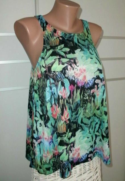 Štýlový letný top - aj pre tehuľku, h&m,s