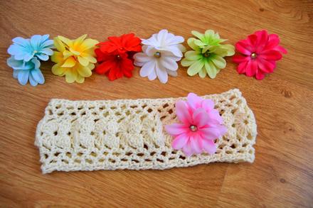 Módna čelenka vintage style, 