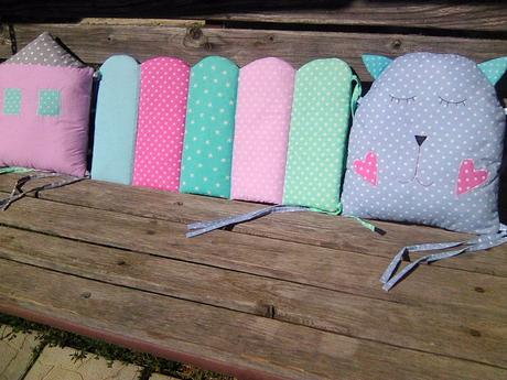 Farebné hniezdočko jedna časť 60 x 30 cm, 