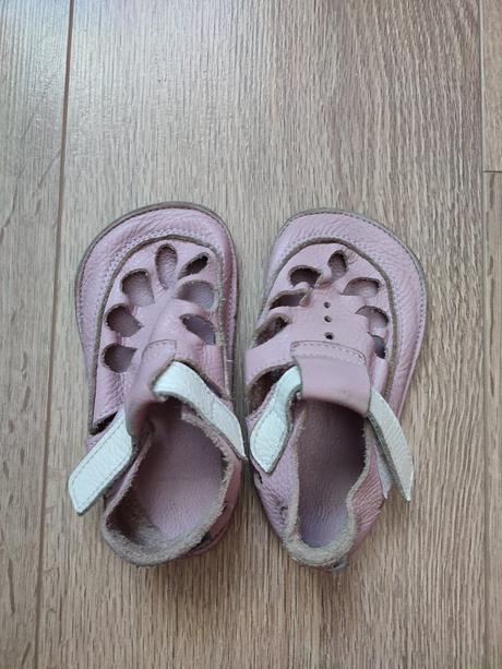 Baby bare kožené capačky, baby bare shoes,22