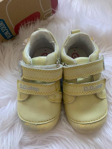 Topánky d.d.step yellow 22, d.d.step,22