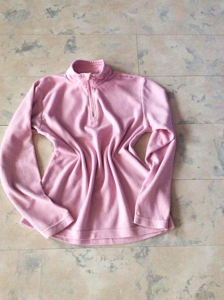 Športová flisová mikinka m/l, decathlon,m