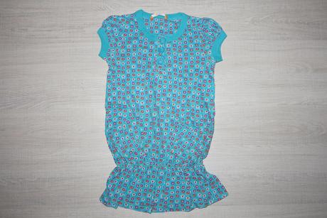 Predĺžené trčko s kvetinkami 110/116, hema,110