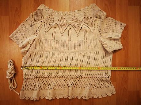 Háčkované tričká, s