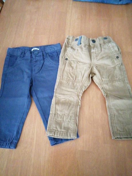 Dva ks nohavíc, next,74