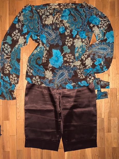 Čokoladovohnedé kraťasy, l