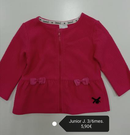 Cyklamenový kabátik mikina, 68