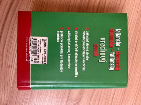 Taliansko slovensky vreckovy slovnik, 