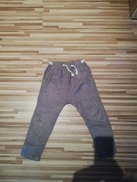 Zara frajerské pudlove nohavice v. 104, zara,104