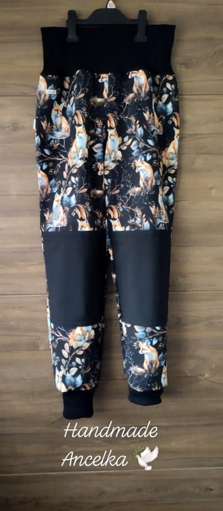 Zimné softshellky kombin.s reflexnym prvkom, 74 - 164