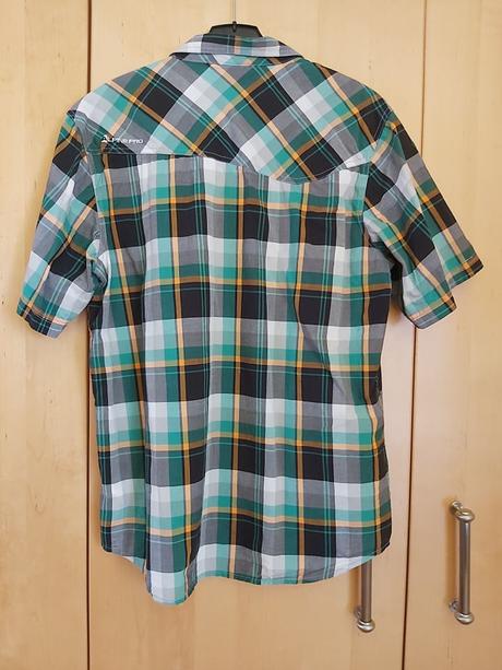 Pánska letná kockovaná zelená košela č.l, l