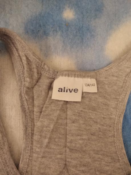 Tričko na ramienka veľkosť 134/140, alive,134
