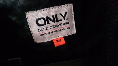 Pravá kožená bunda only veľkosť xs, only,s