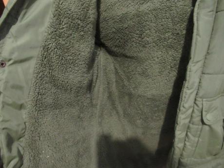 Krásna teplá vetrovka nukutavake 166 cm, 164