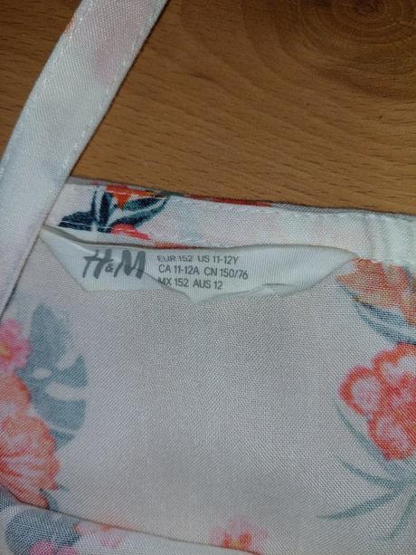 Dievčenský letný overal 140, h&m,140