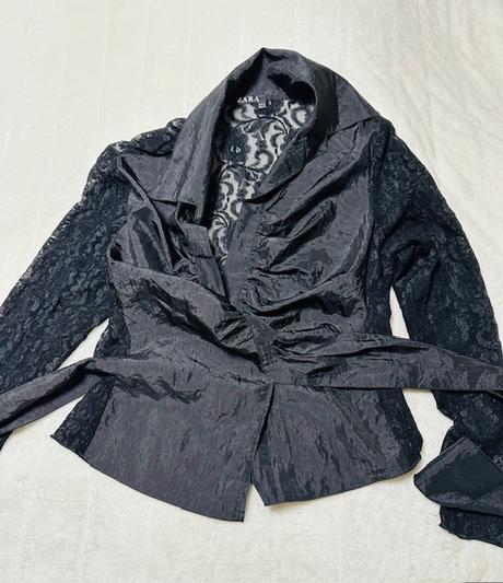 Kombinovaná blúzka zara, zara,m