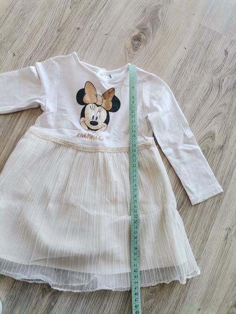 Dievčenské šaty s minnie, disney,86