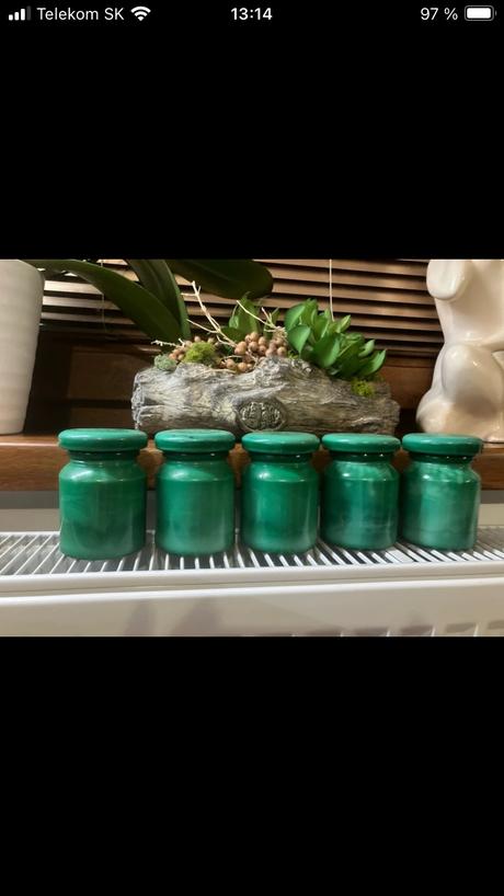 Koreničky malachitové sklo, 