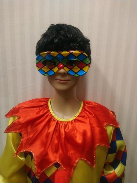 2 dielny kostým šašo, ciao, 8-10 r, 134-146 cm,