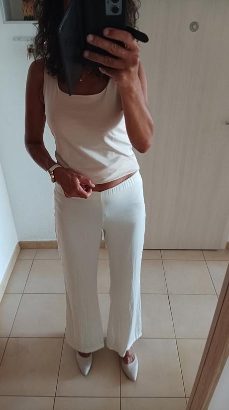 Letné saténové nohavice zara, zara,m