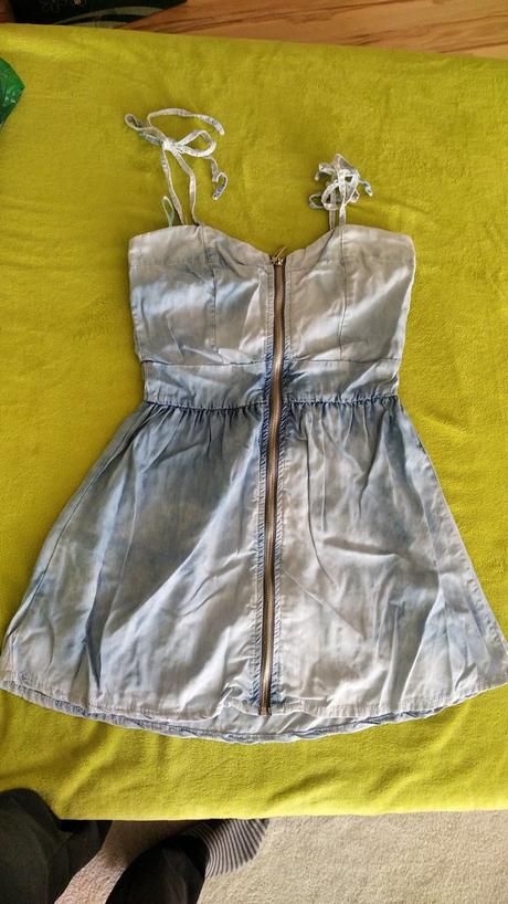 Letné šaty riflové, 152