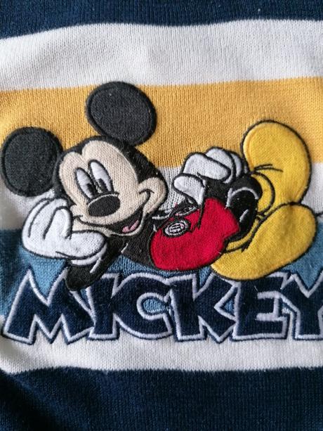 Svetrík mickey, c&a,74