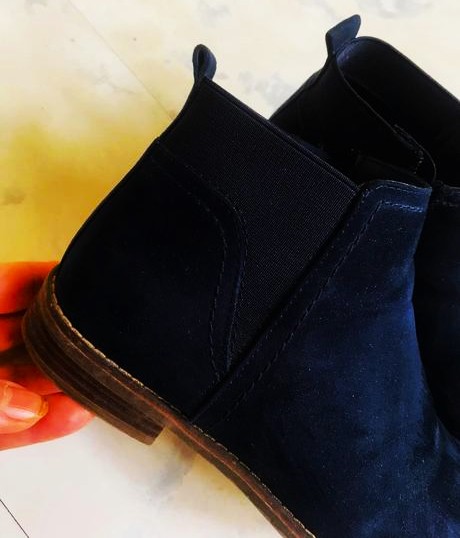 Semišové kotníčky, deichmann,37