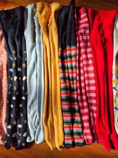 Dievčenské teple pančušky, tchibo,110