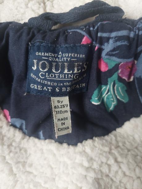 Fialová bunda vel.110/116, 110