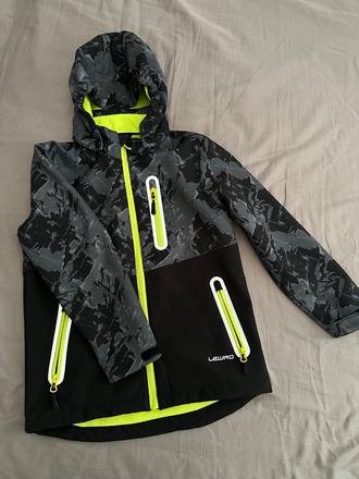 Softshelova bunda velk.128/134, lewro,134