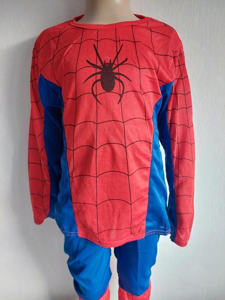 Spiderman karnevalový kostým veľ.116-122,