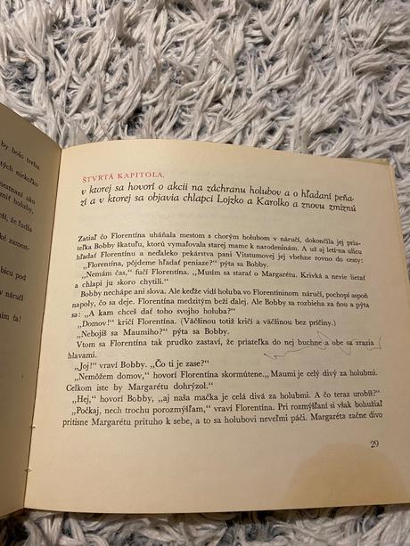 Stará retro kniha florentina james krüss 1971,