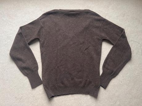 V-čkový pulover z jahňacej vlny, gant,xs