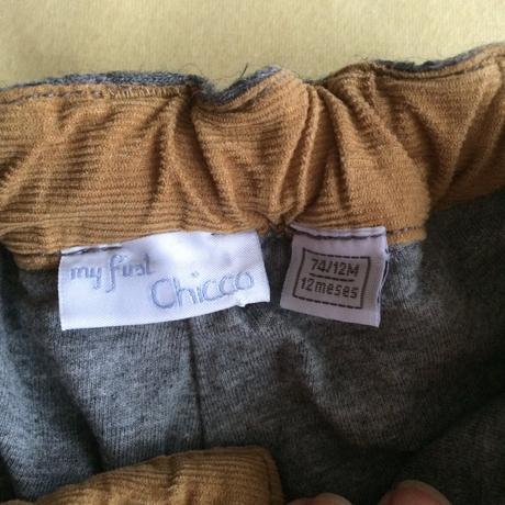 Zateplené plstené nohavice, chicco,74