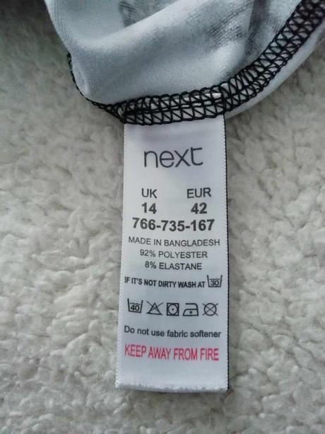 Športový top s podprsenkou, next,42