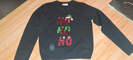 Vianočný sveter, h&m,158