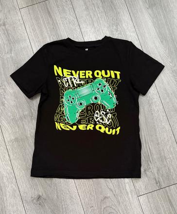 Gaming tričko 128/134, h&m,128