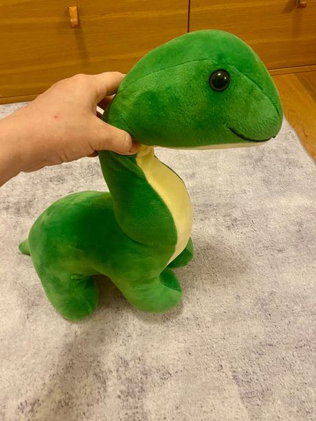 Plyšový dinosaurus,