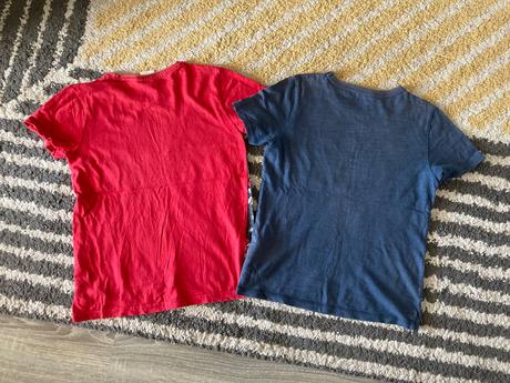 Tričká na dvor 122/128, h&m,122