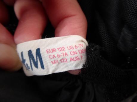 Tutu sukňa, h&m,122