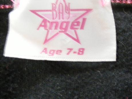 Čierne tielko s ružovou kombináciou, 122