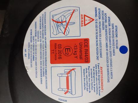 Autosedačka - vajíčko, 