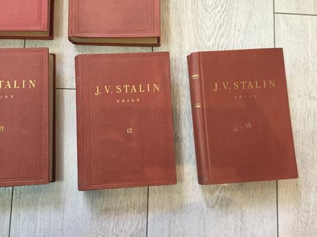 Knihy j. v. stalin spisy 1949-1953- 13 ks, 