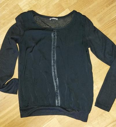 Čierny tenký pulóver zn. orsay, orsay,s